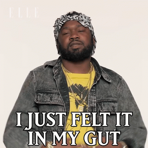 The first thought is your gut, trust&nbsp;it